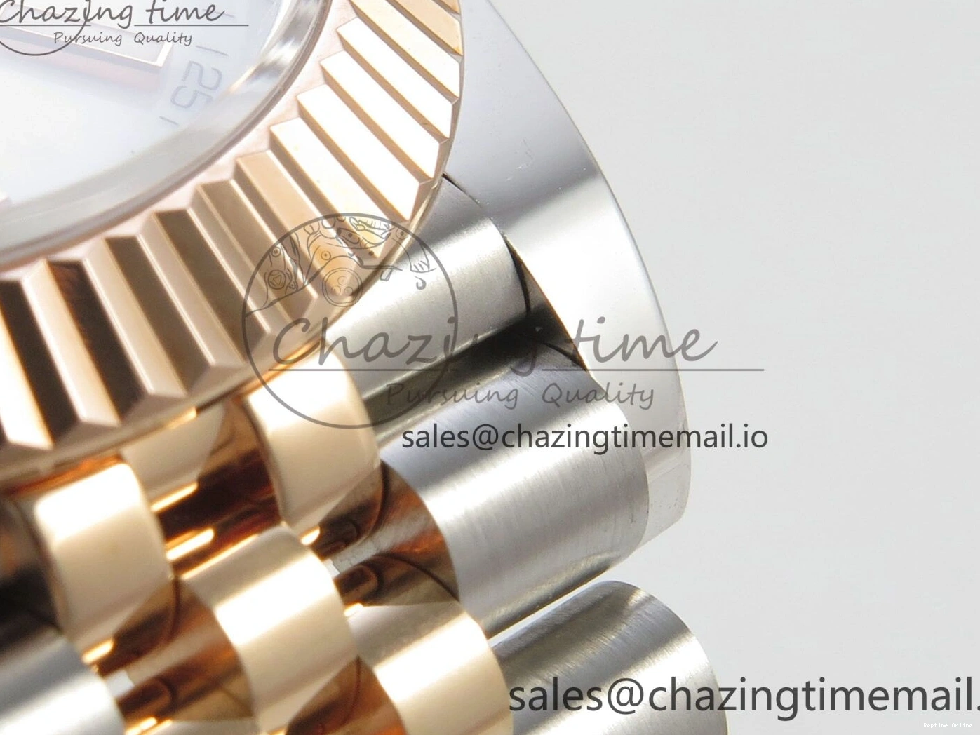 0520 DateJust 41 126331 SS RG ARF 1:1 Best Edition White Stick Dial on Jubilee Bracelet SH3235 (Weighted) StreetReady 199